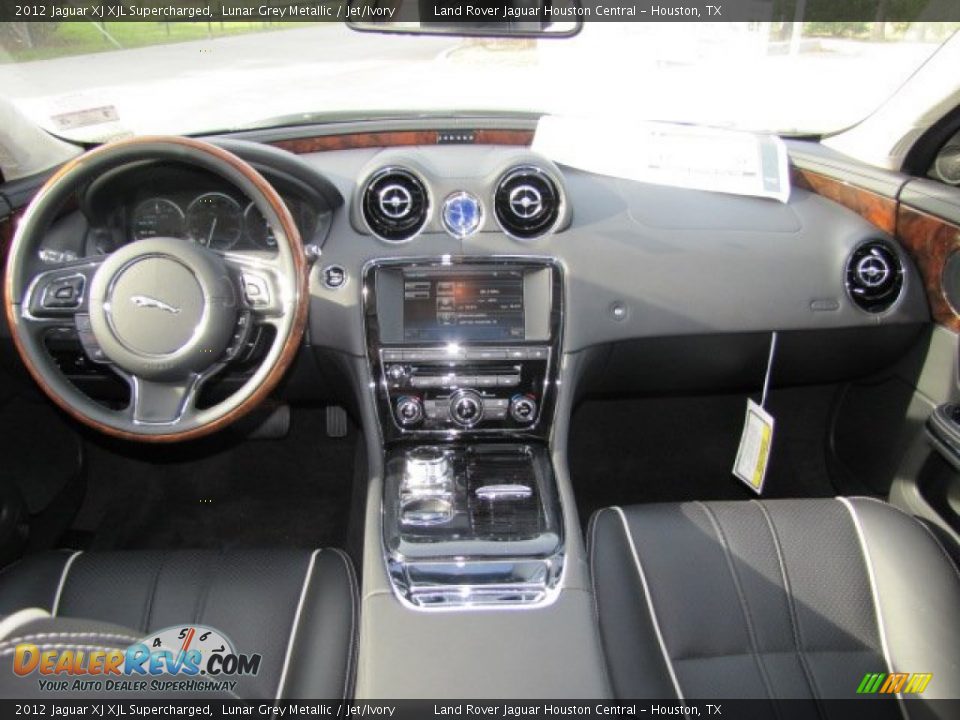 Dashboard of 2012 Jaguar XJ XJL Supercharged Photo #3