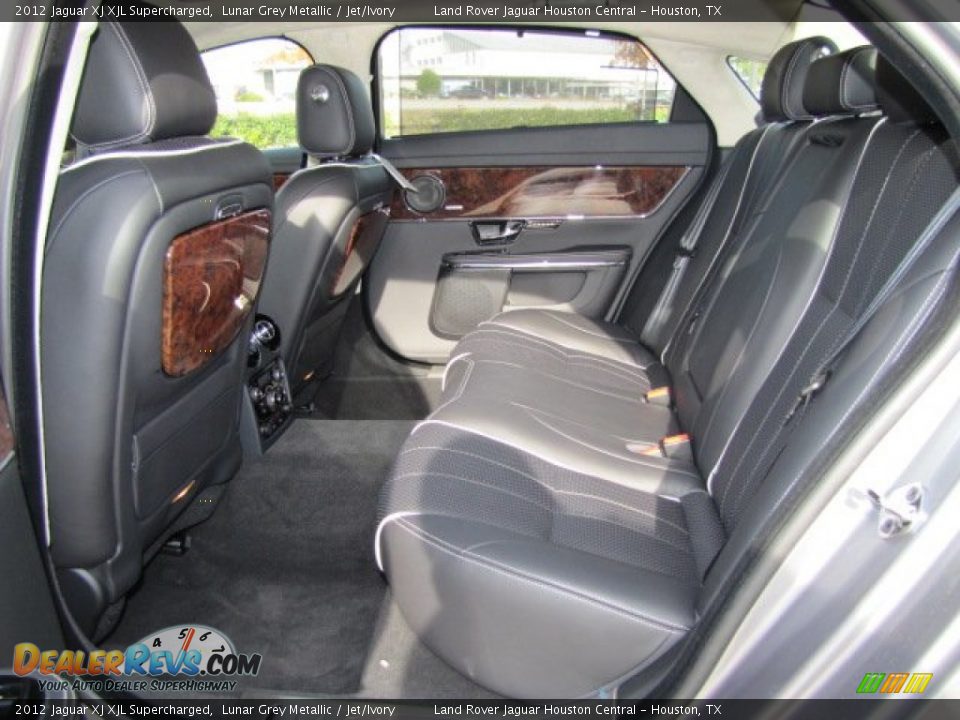 Rear Seat of 2012 Jaguar XJ XJL Supercharged Photo #4