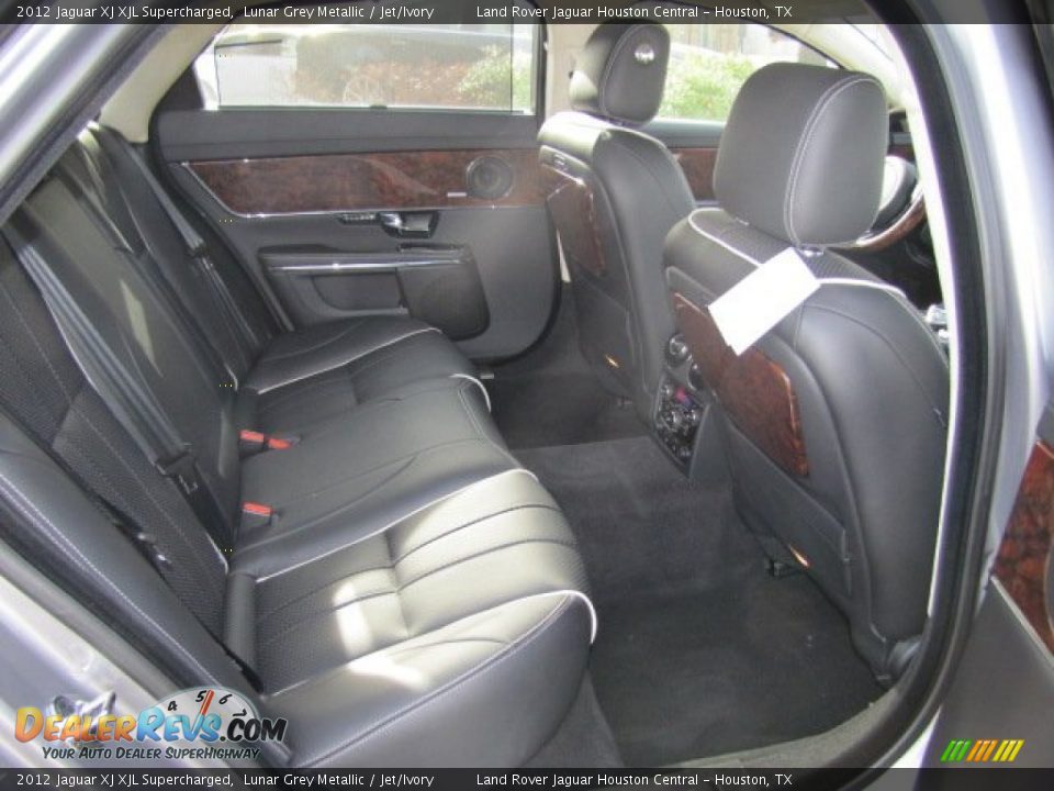 Rear Seat of 2012 Jaguar XJ XJL Supercharged Photo #12