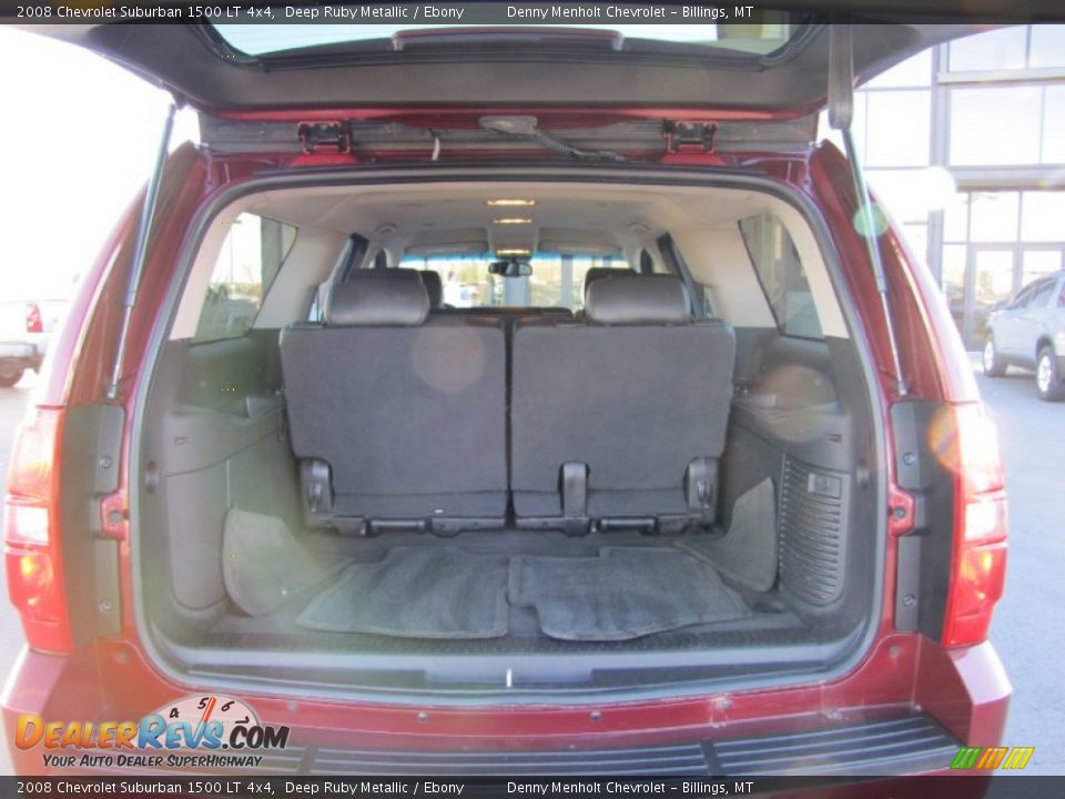2008 Chevrolet Suburban 1500 LT 4x4 Deep Ruby Metallic / Ebony Photo #9