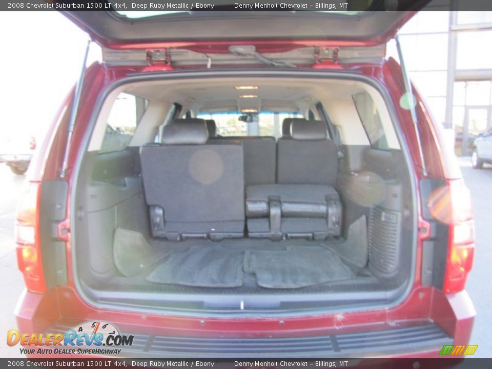 2008 Chevrolet Suburban 1500 LT 4x4 Deep Ruby Metallic / Ebony Photo #10