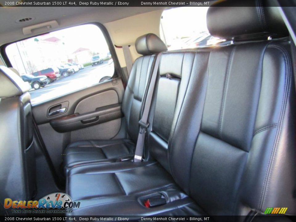 2008 Chevrolet Suburban 1500 LT 4x4 Deep Ruby Metallic / Ebony Photo #11