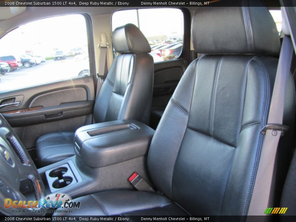 2008 Chevrolet Suburban 1500 LT 4x4 Deep Ruby Metallic / Ebony Photo #15