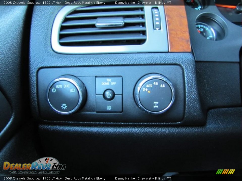 2008 Chevrolet Suburban 1500 LT 4x4 Deep Ruby Metallic / Ebony Photo #18