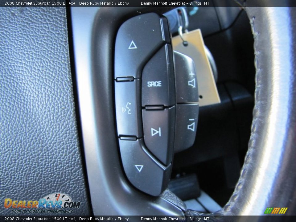 2008 Chevrolet Suburban 1500 LT 4x4 Deep Ruby Metallic / Ebony Photo #20
