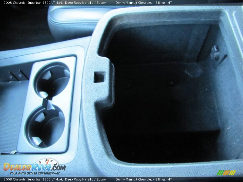 2008 Chevrolet Suburban 1500 LT 4x4 Deep Ruby Metallic / Ebony Photo #25