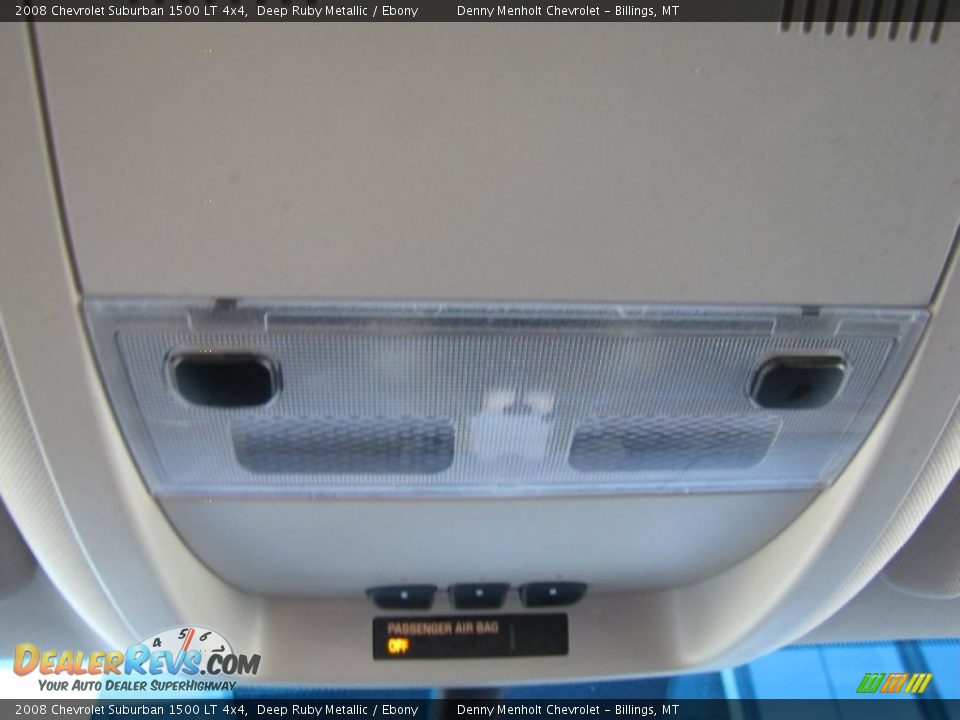 2008 Chevrolet Suburban 1500 LT 4x4 Deep Ruby Metallic / Ebony Photo #26