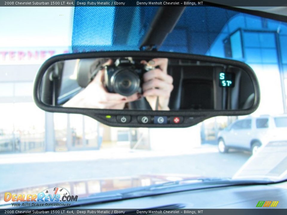 2008 Chevrolet Suburban 1500 LT 4x4 Deep Ruby Metallic / Ebony Photo #27
