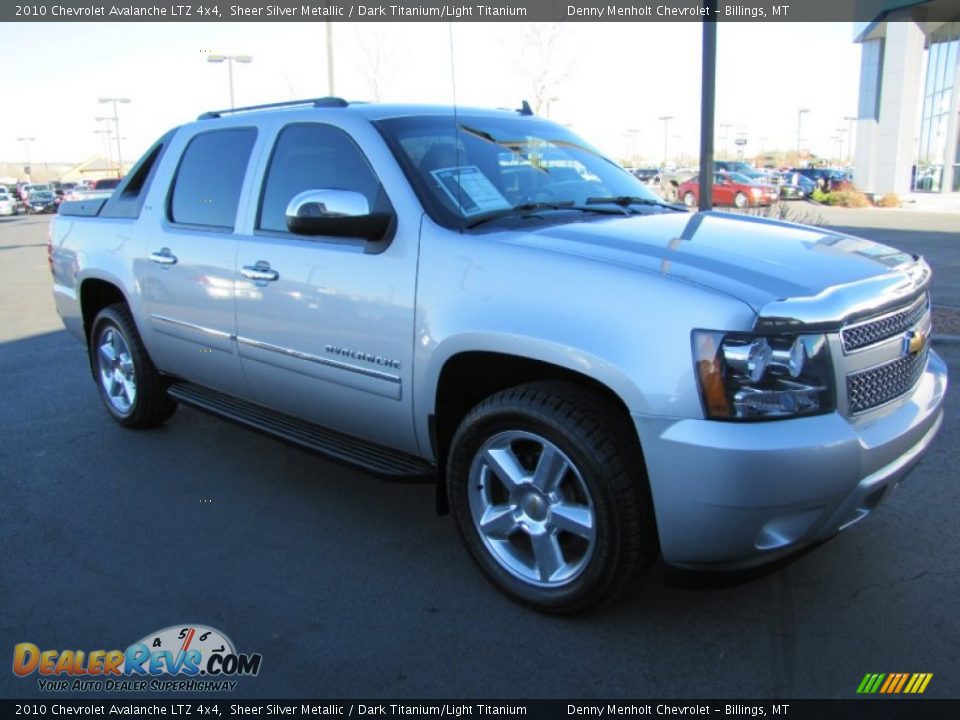 2010 Chevrolet Avalanche LTZ 4x4 Sheer Silver Metallic / Dark Titanium/Light Titanium Photo #1