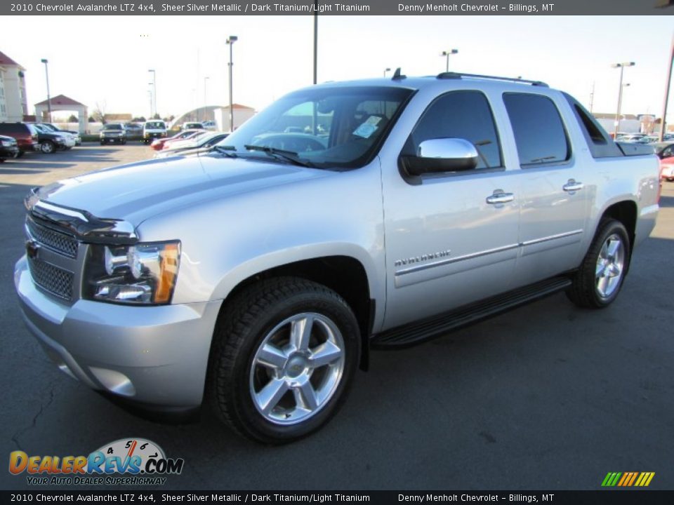 2010 Chevrolet Avalanche LTZ 4x4 Sheer Silver Metallic / Dark Titanium/Light Titanium Photo #3