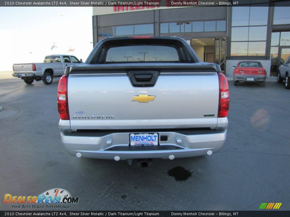 2010 Chevrolet Avalanche LTZ 4x4 Sheer Silver Metallic / Dark Titanium/Light Titanium Photo #6