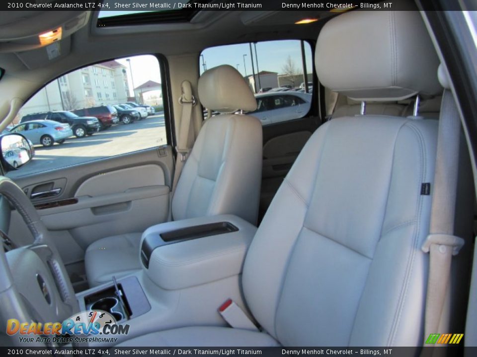 2010 Chevrolet Avalanche LTZ 4x4 Sheer Silver Metallic / Dark Titanium/Light Titanium Photo #16