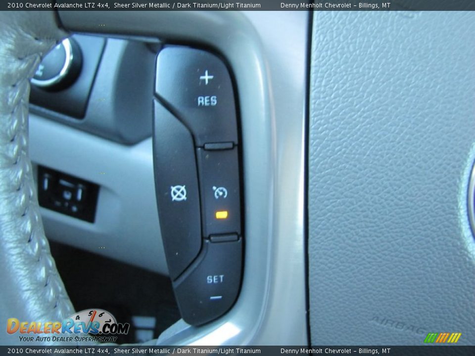 2010 Chevrolet Avalanche LTZ 4x4 Sheer Silver Metallic / Dark Titanium/Light Titanium Photo #21