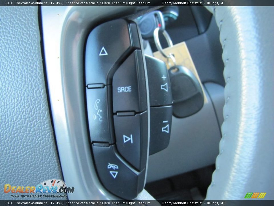 2010 Chevrolet Avalanche LTZ 4x4 Sheer Silver Metallic / Dark Titanium/Light Titanium Photo #22