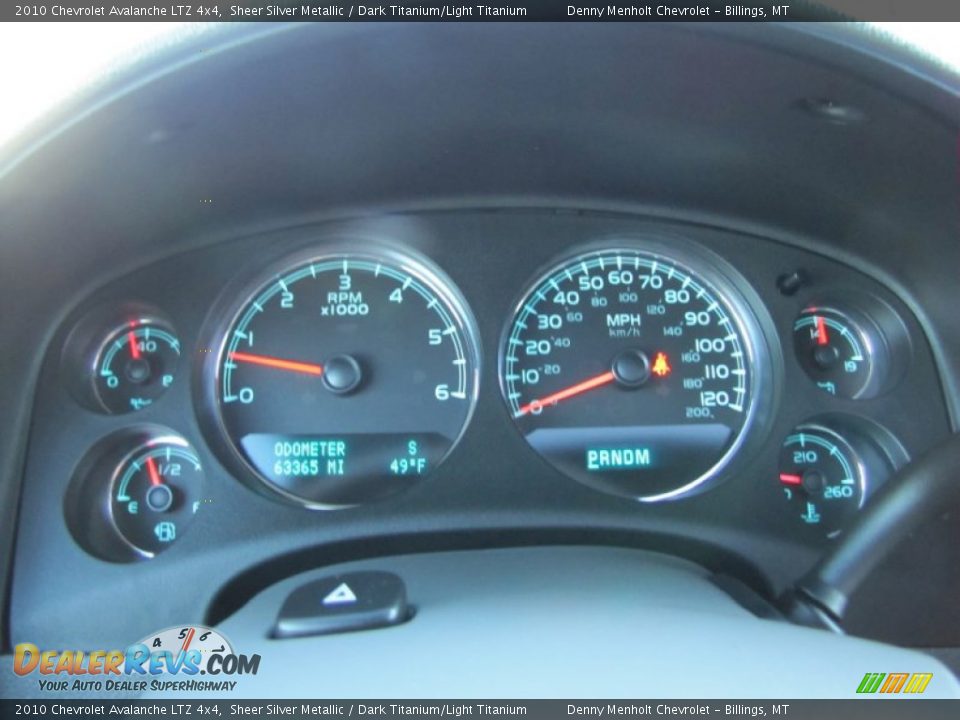 2010 Chevrolet Avalanche LTZ 4x4 Sheer Silver Metallic / Dark Titanium/Light Titanium Photo #23