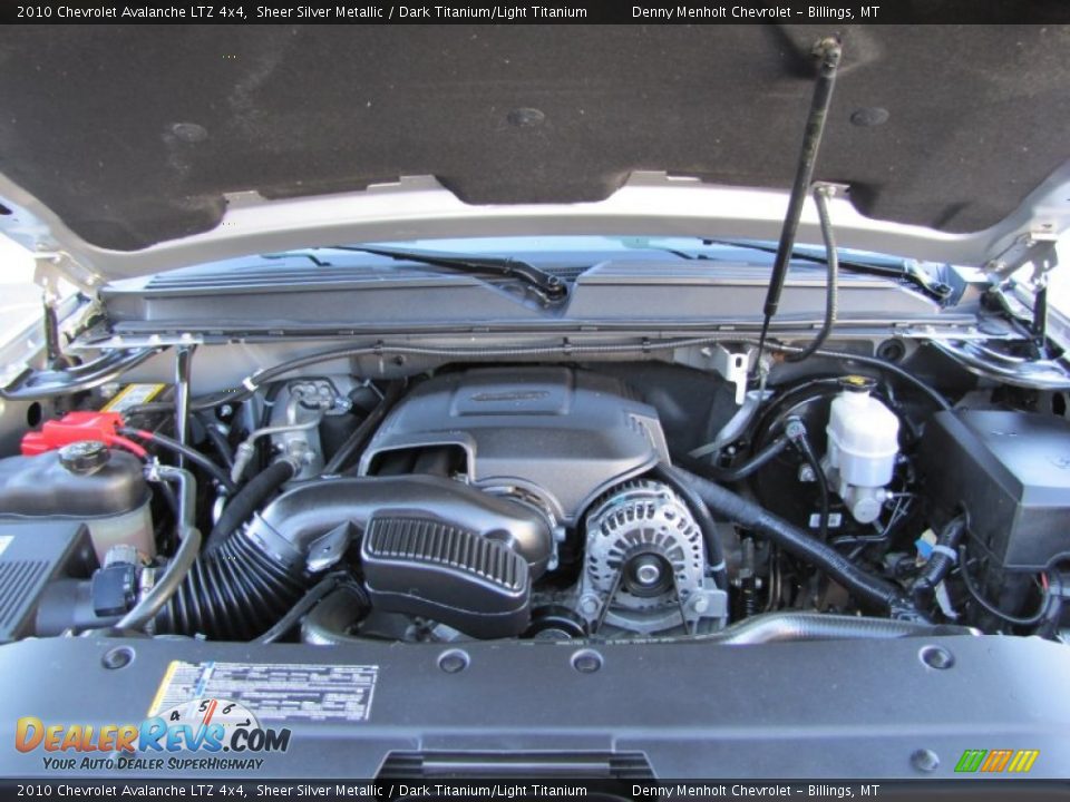 2010 Chevrolet Avalanche LTZ 4x4 Sheer Silver Metallic / Dark Titanium/Light Titanium Photo #31