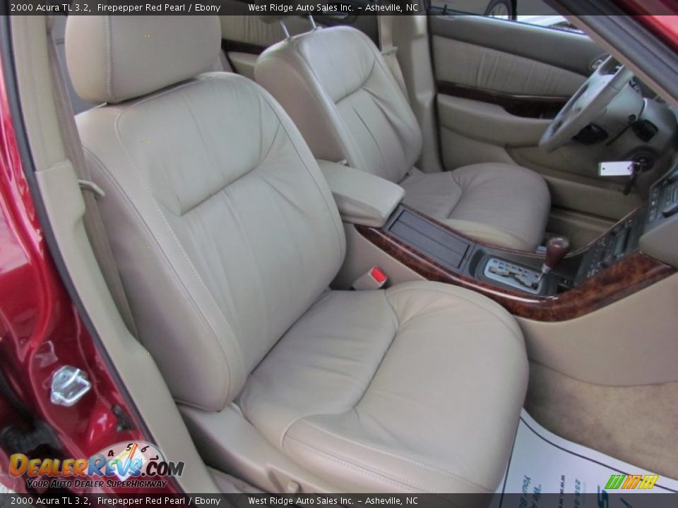2000 Acura TL 3.2 Firepepper Red Pearl / Ebony Photo #13