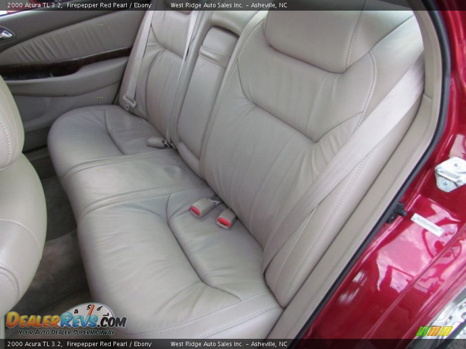 2000 Acura TL 3.2 Firepepper Red Pearl / Ebony Photo #18