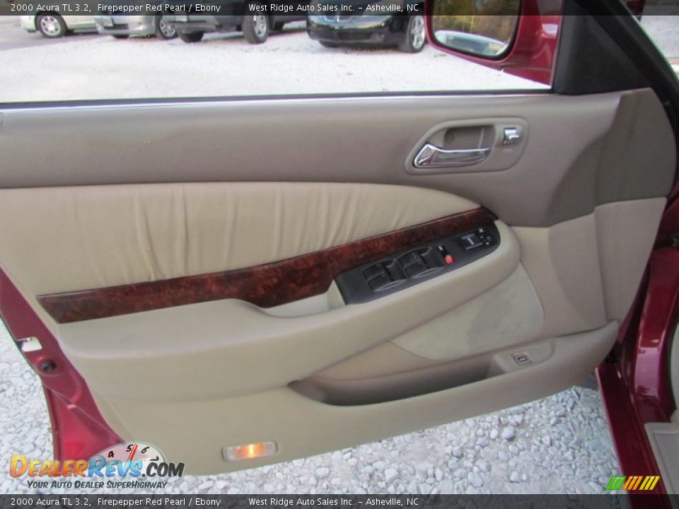 2000 Acura TL 3.2 Firepepper Red Pearl / Ebony Photo #20