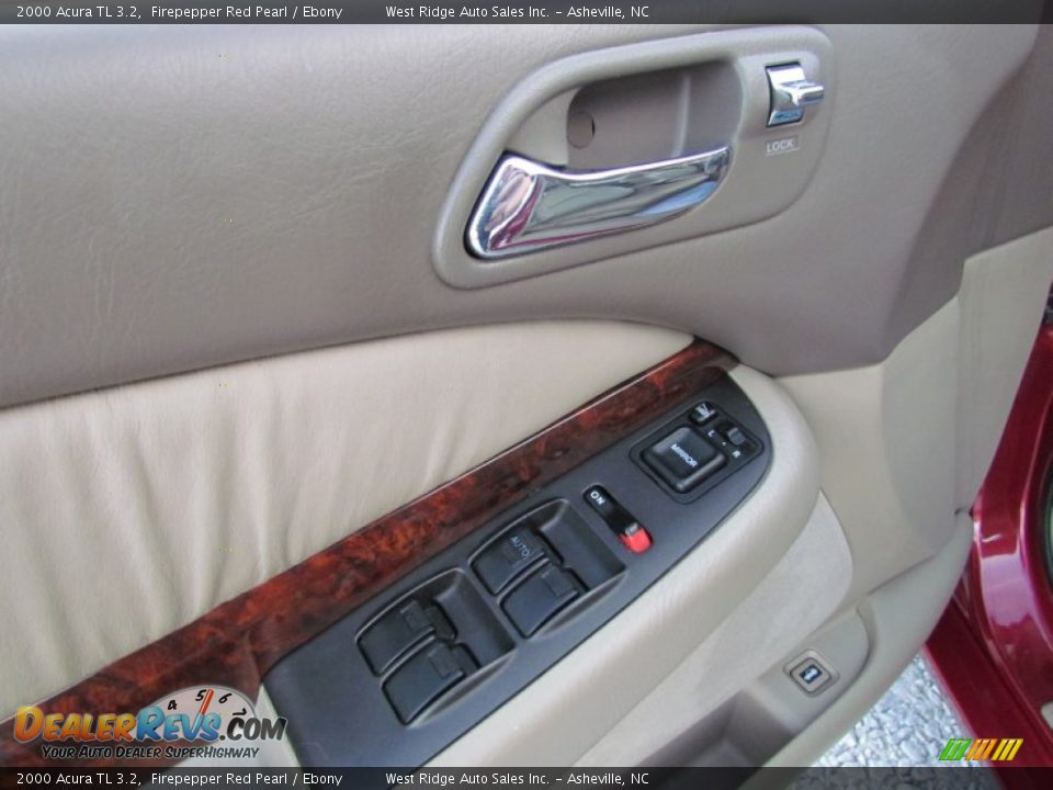 2000 Acura TL 3.2 Firepepper Red Pearl / Ebony Photo #21