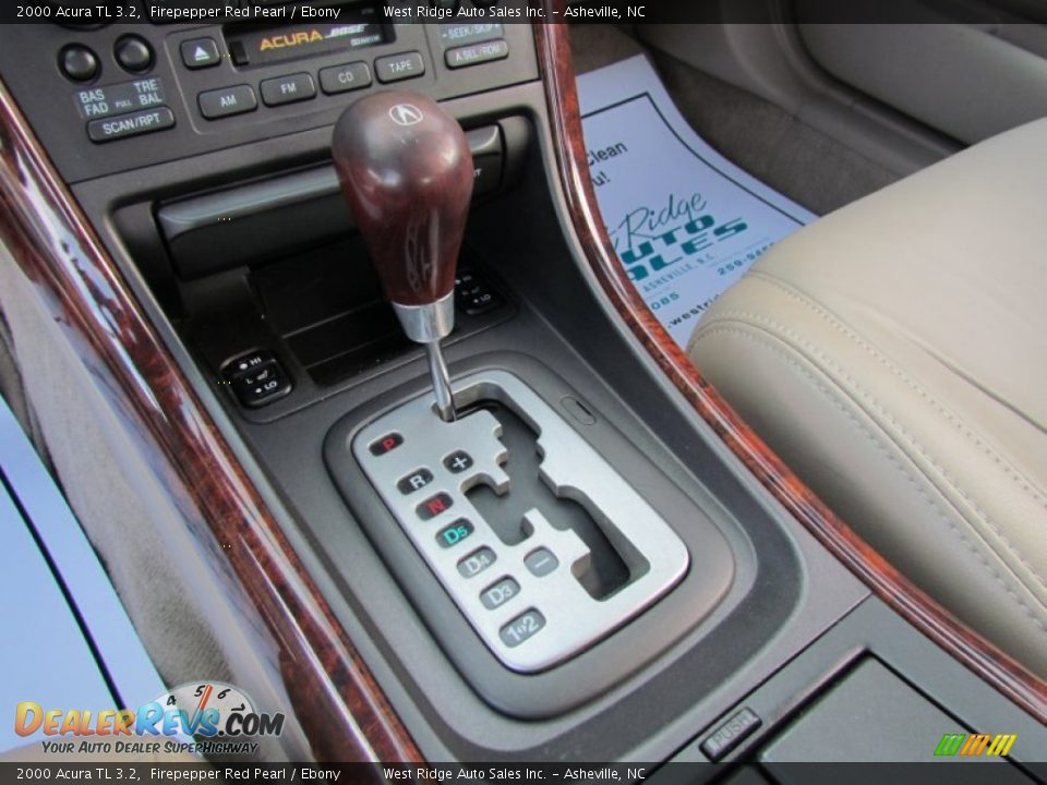 2000 Acura TL 3.2 Firepepper Red Pearl / Ebony Photo #29