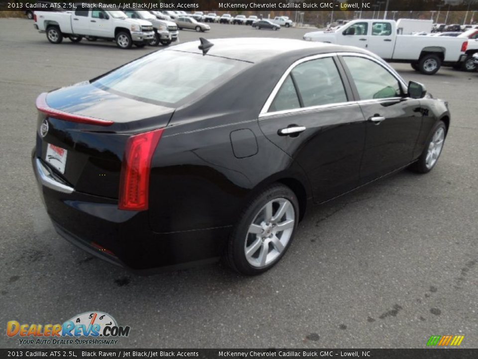 2013 Cadillac ATS 2.5L Black Raven / Jet Black/Jet Black Accents Photo #4