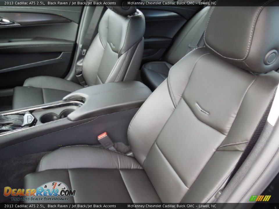 2013 Cadillac ATS 2.5L Black Raven / Jet Black/Jet Black Accents Photo #9