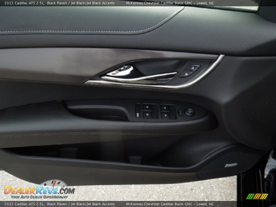 2013 Cadillac ATS 2.5L Black Raven / Jet Black/Jet Black Accents Photo #11
