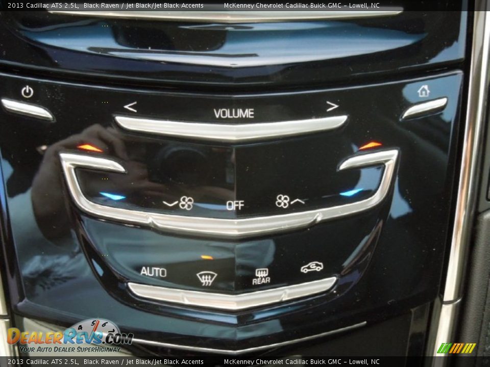 2013 Cadillac ATS 2.5L Black Raven / Jet Black/Jet Black Accents Photo #13