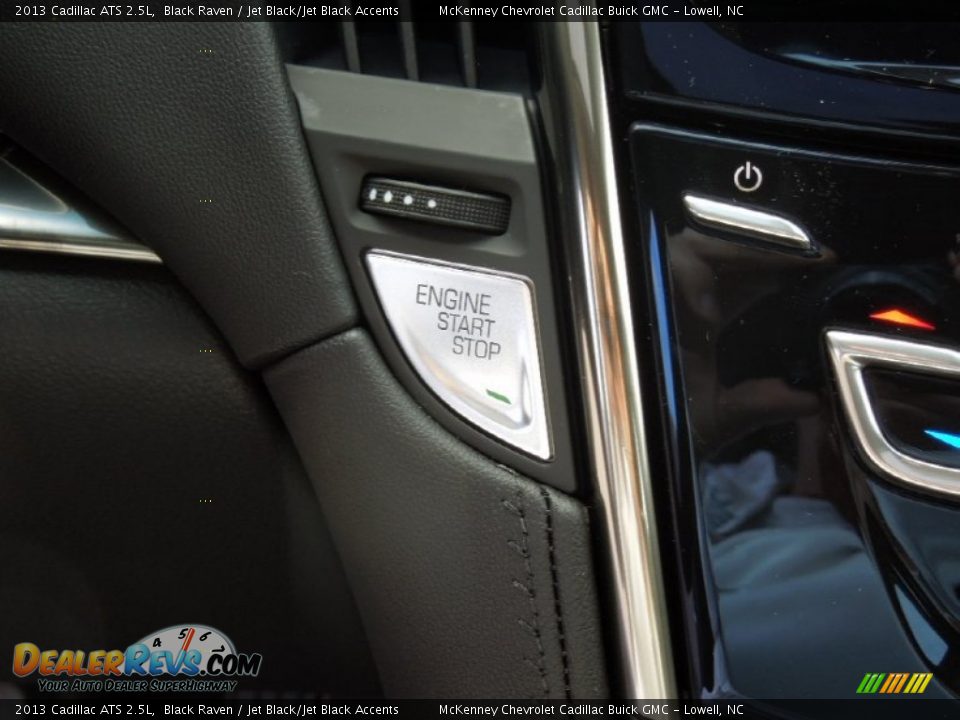 2013 Cadillac ATS 2.5L Black Raven / Jet Black/Jet Black Accents Photo #14