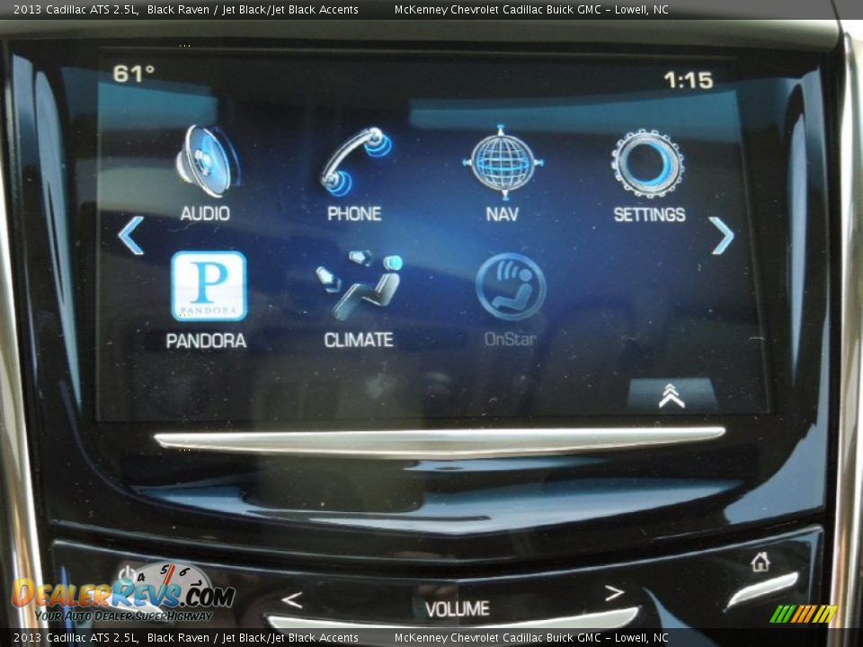 2013 Cadillac ATS 2.5L Black Raven / Jet Black/Jet Black Accents Photo #15