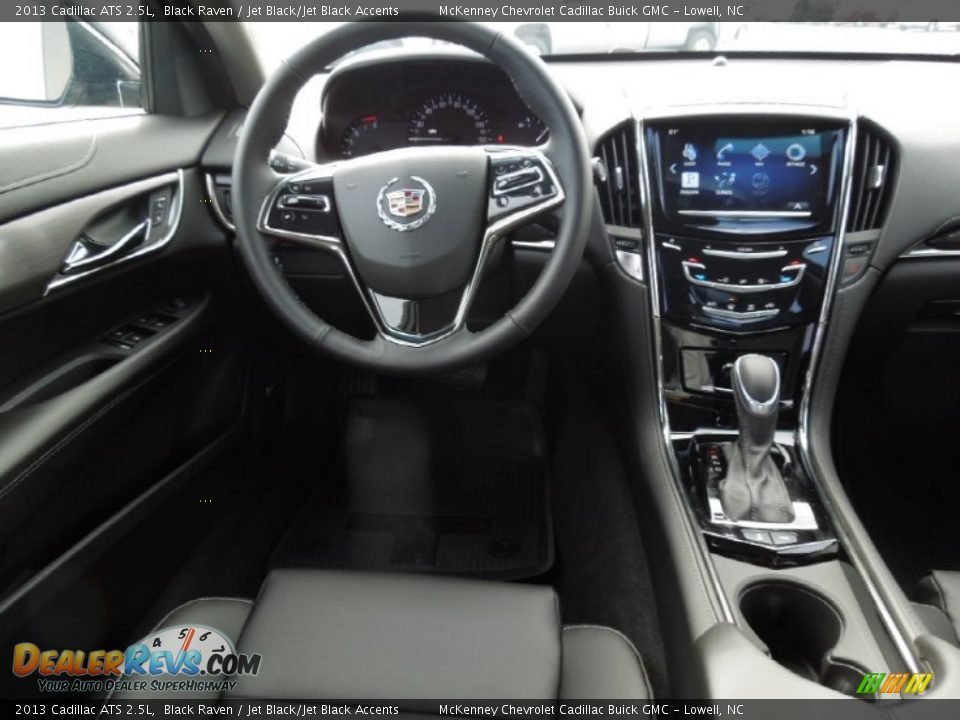 2013 Cadillac ATS 2.5L Black Raven / Jet Black/Jet Black Accents Photo #19