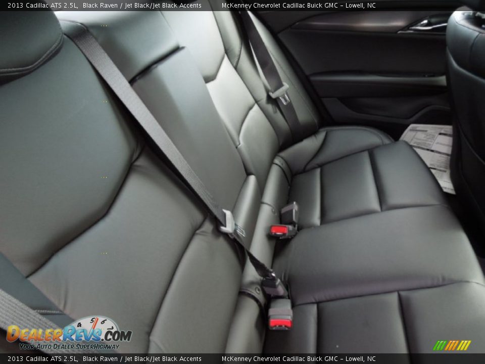 2013 Cadillac ATS 2.5L Black Raven / Jet Black/Jet Black Accents Photo #22