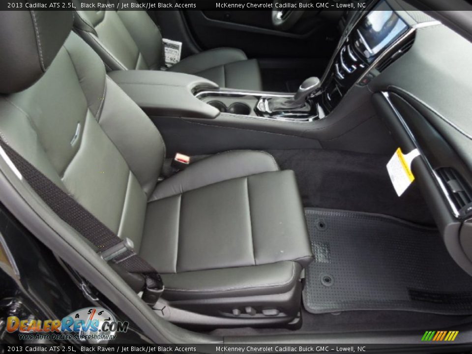 2013 Cadillac ATS 2.5L Black Raven / Jet Black/Jet Black Accents Photo #23
