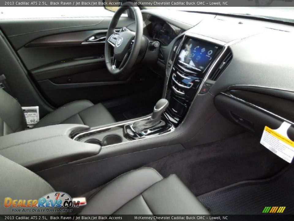 2013 Cadillac ATS 2.5L Black Raven / Jet Black/Jet Black Accents Photo #24