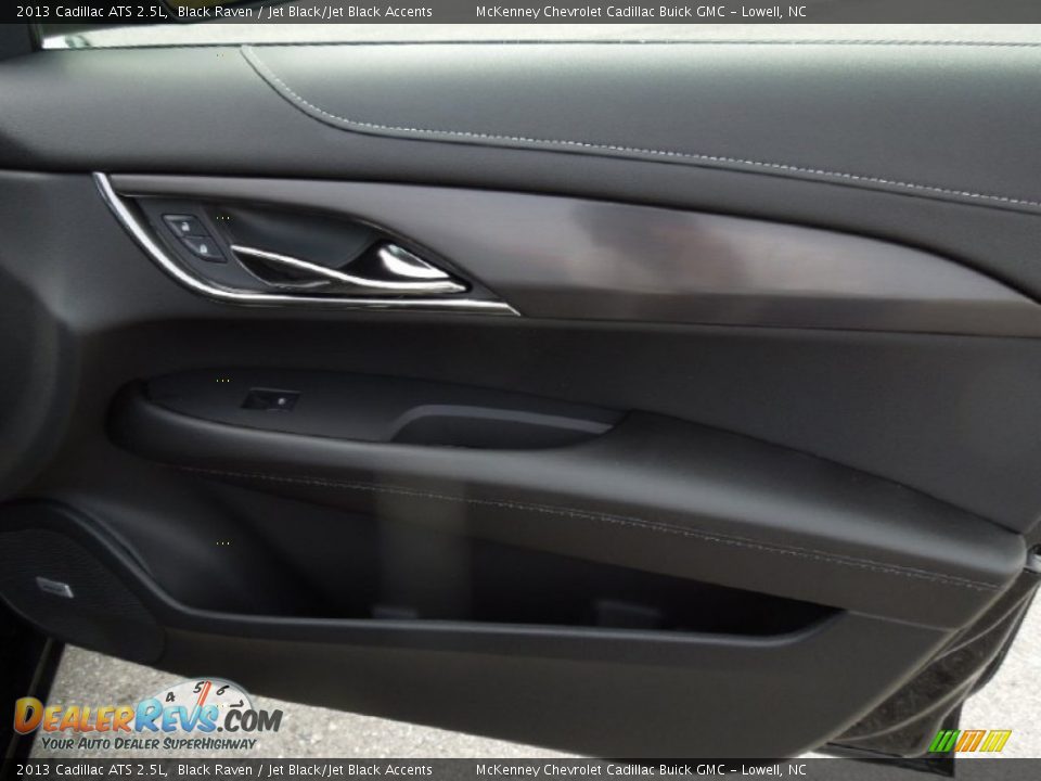 2013 Cadillac ATS 2.5L Black Raven / Jet Black/Jet Black Accents Photo #25