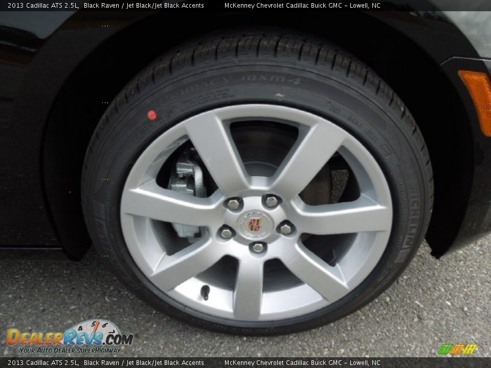 2013 Cadillac ATS 2.5L Black Raven / Jet Black/Jet Black Accents Photo #26