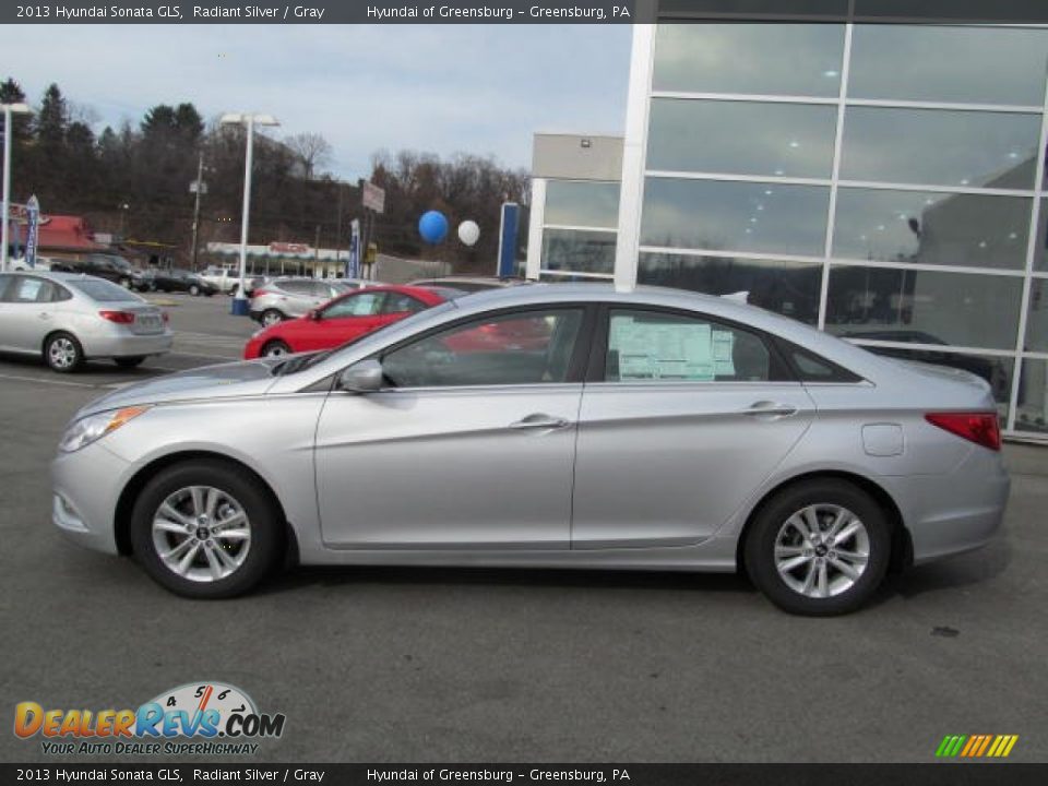 2013 Hyundai Sonata GLS Radiant Silver / Gray Photo #2