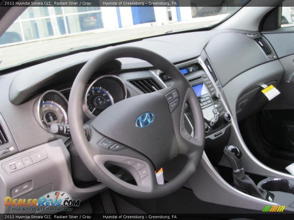 2013 Hyundai Sonata GLS Radiant Silver / Gray Photo #5