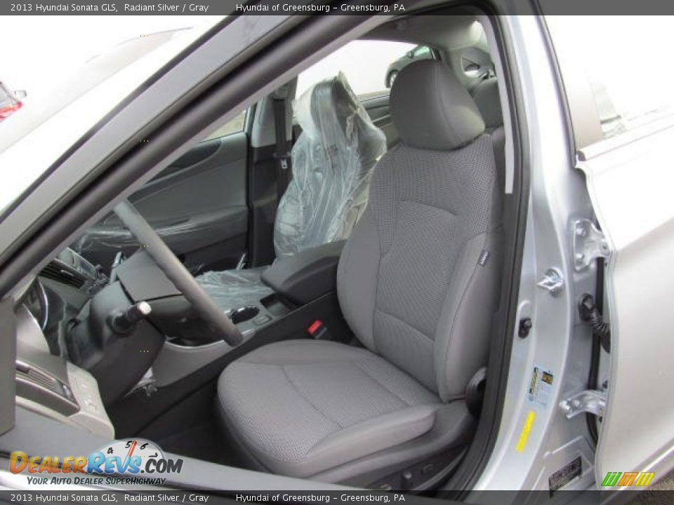 2013 Hyundai Sonata GLS Radiant Silver / Gray Photo #6
