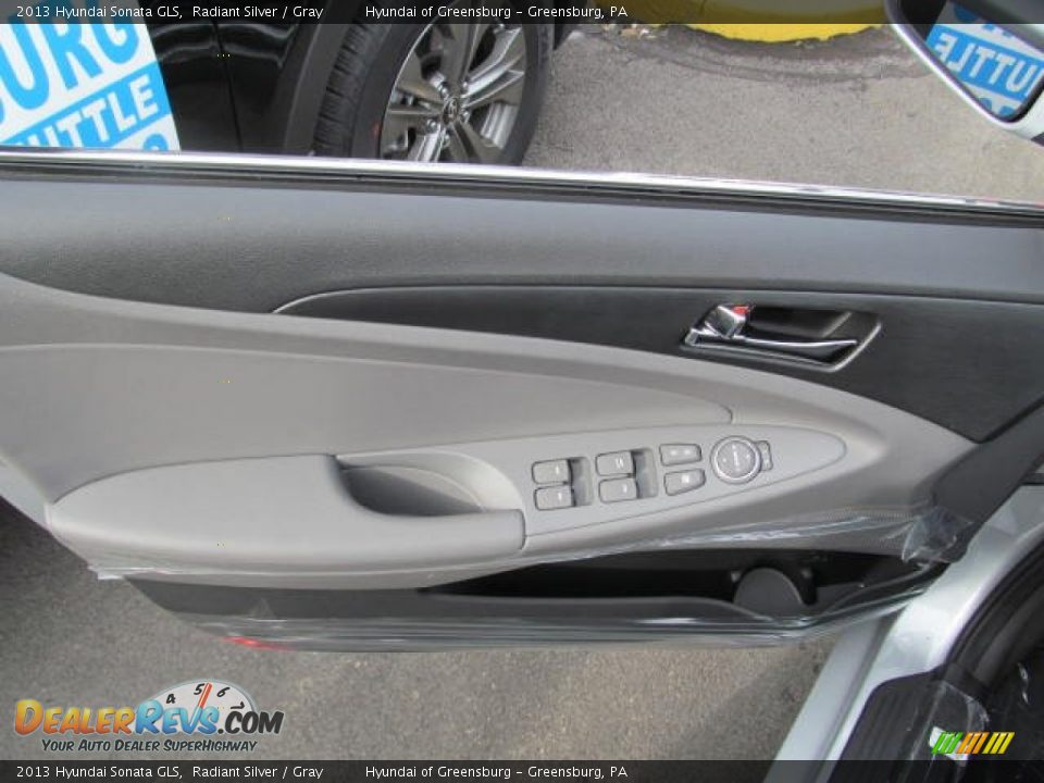 2013 Hyundai Sonata GLS Radiant Silver / Gray Photo #7