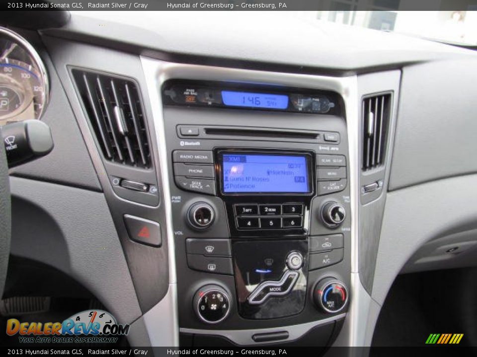 2013 Hyundai Sonata GLS Radiant Silver / Gray Photo #8