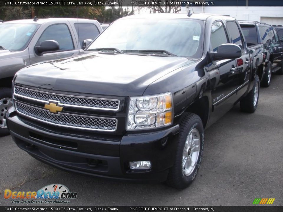 2013 Chevrolet Silverado 1500 LTZ Crew Cab 4x4 Black / Ebony Photo #1