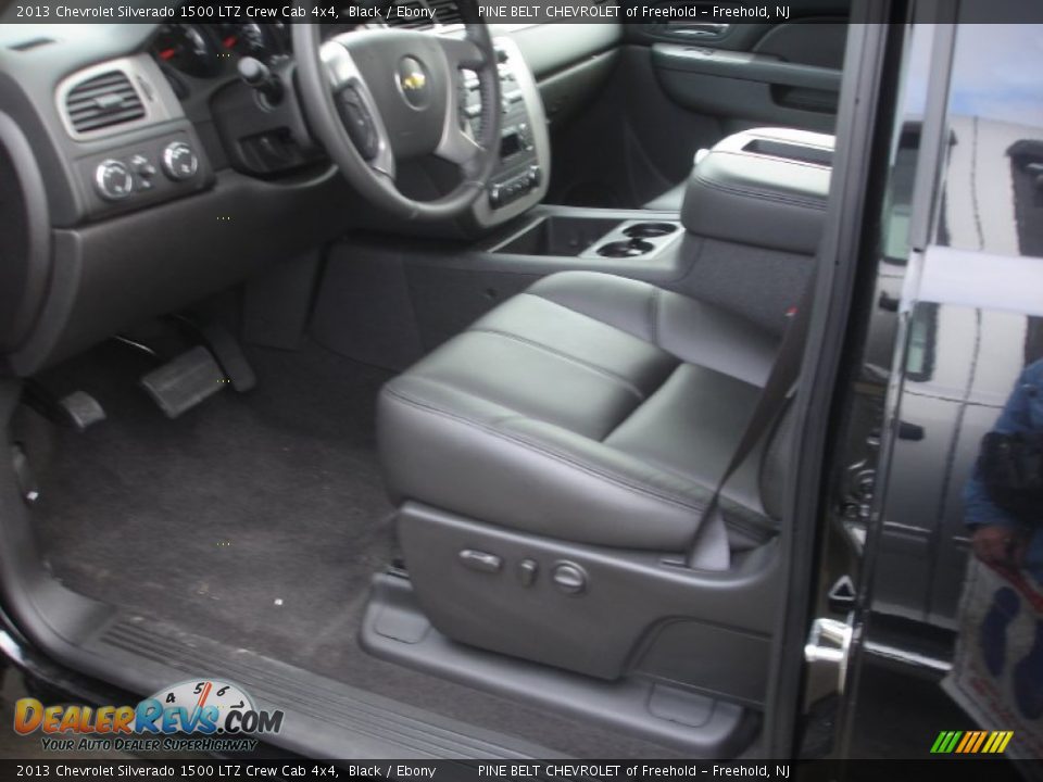 2013 Chevrolet Silverado 1500 LTZ Crew Cab 4x4 Black / Ebony Photo #3