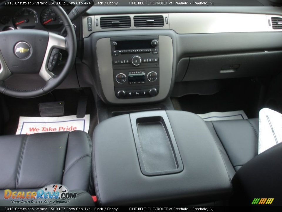 2013 Chevrolet Silverado 1500 LTZ Crew Cab 4x4 Black / Ebony Photo #4