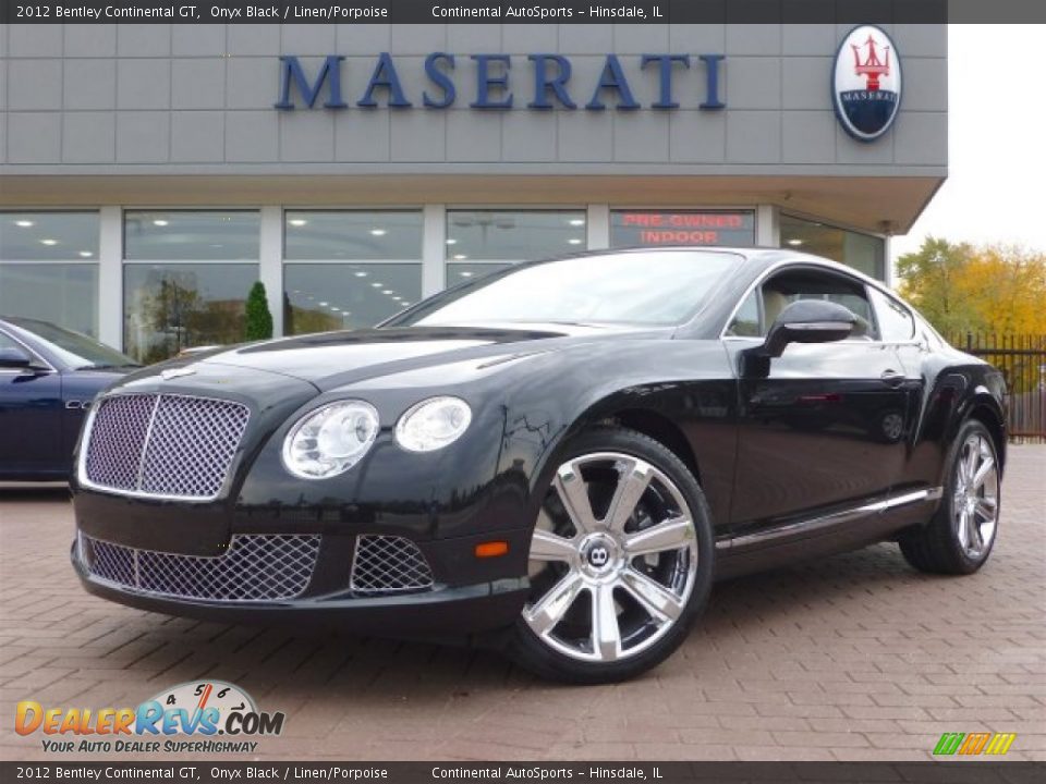 Front 3/4 View of 2012 Bentley Continental GT  Photo #1
