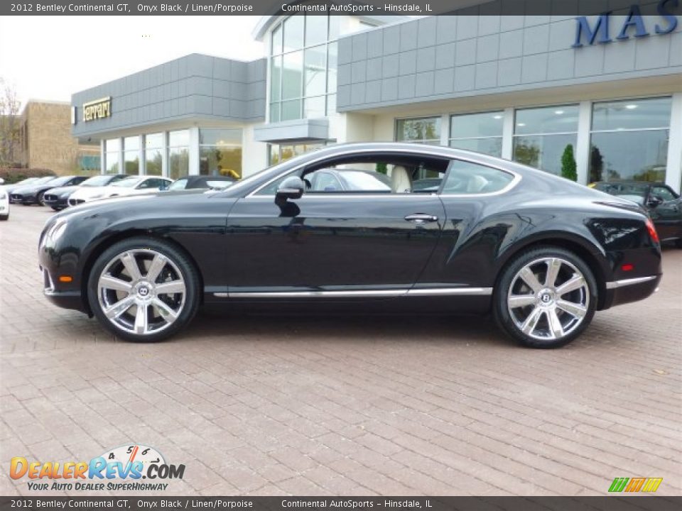 Onyx Black 2012 Bentley Continental GT  Photo #2