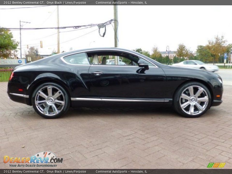 Onyx Black 2012 Bentley Continental GT  Photo #7
