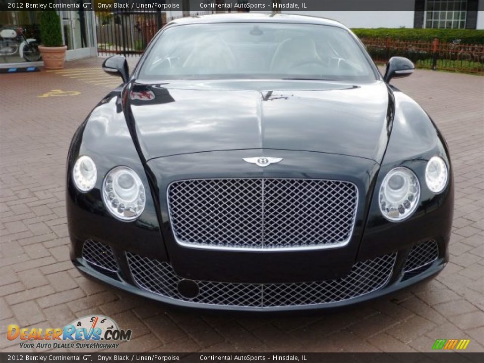 Onyx Black 2012 Bentley Continental GT  Photo #9