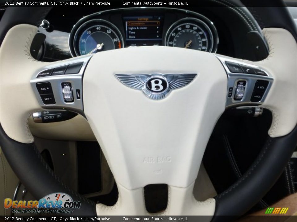 Controls of 2012 Bentley Continental GT  Photo #14